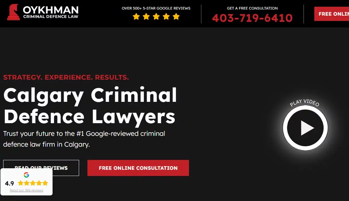 وب سایت حقوقی Oykhman Criminal Defence Law