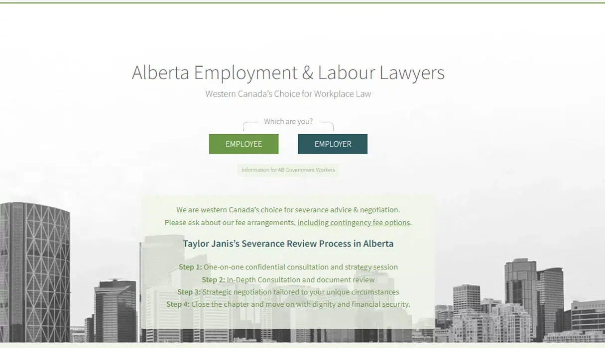 سایت حقوقی Taylor Janis Workplace Law