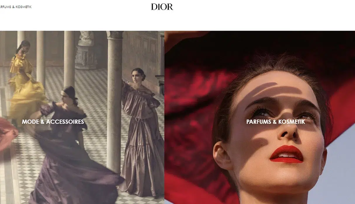 سایت پوشاک Dior