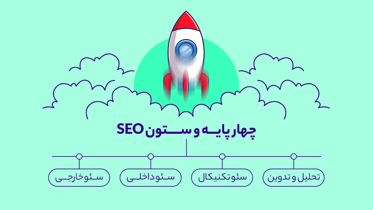 چهار پایه و ستون اصلی SEO
