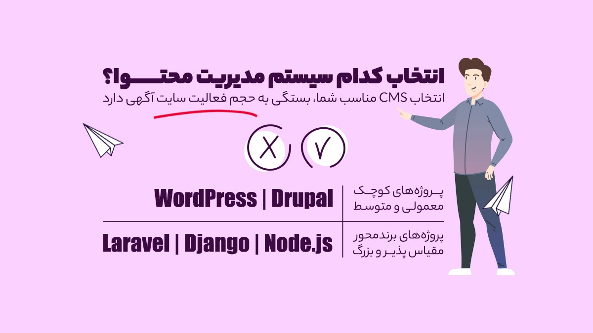 انتخاب CMS