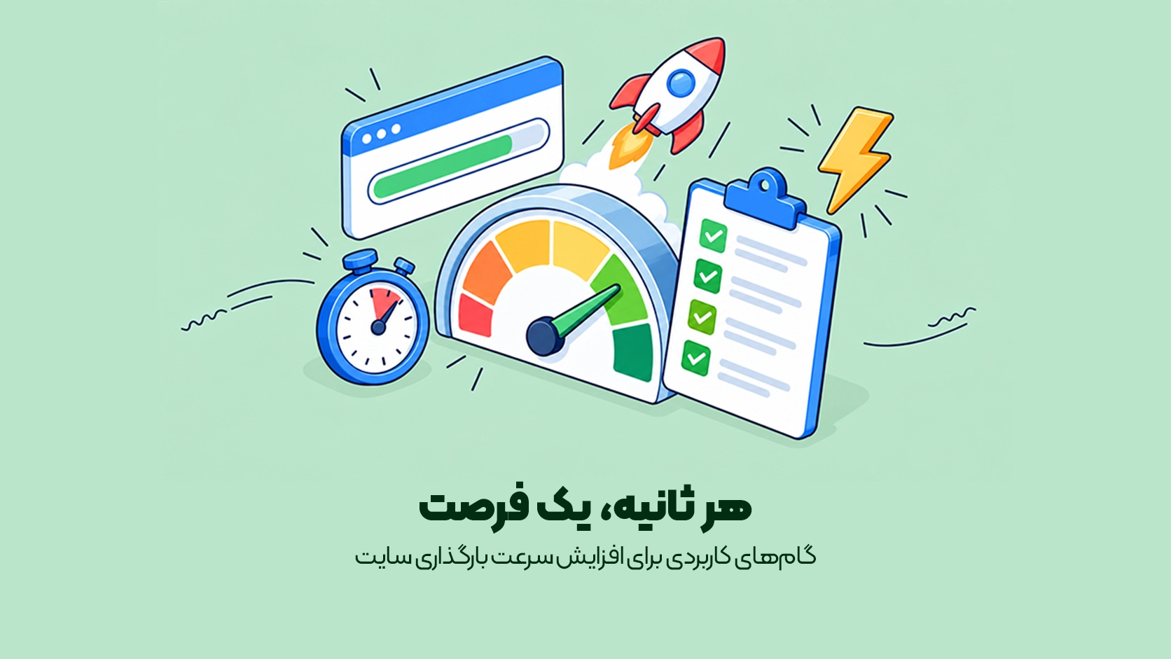 چک لیست بهینه سازی سرعت سایت چک لیست بهینه سازی سرعت سایت