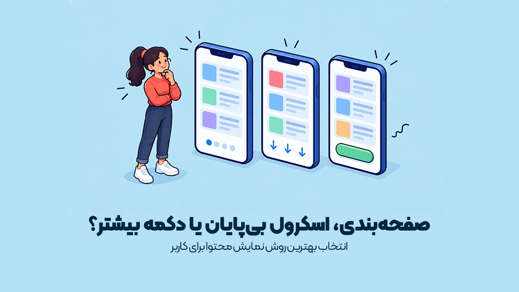 انتخاب بهترین روش نمایش محتوا برای کاربر