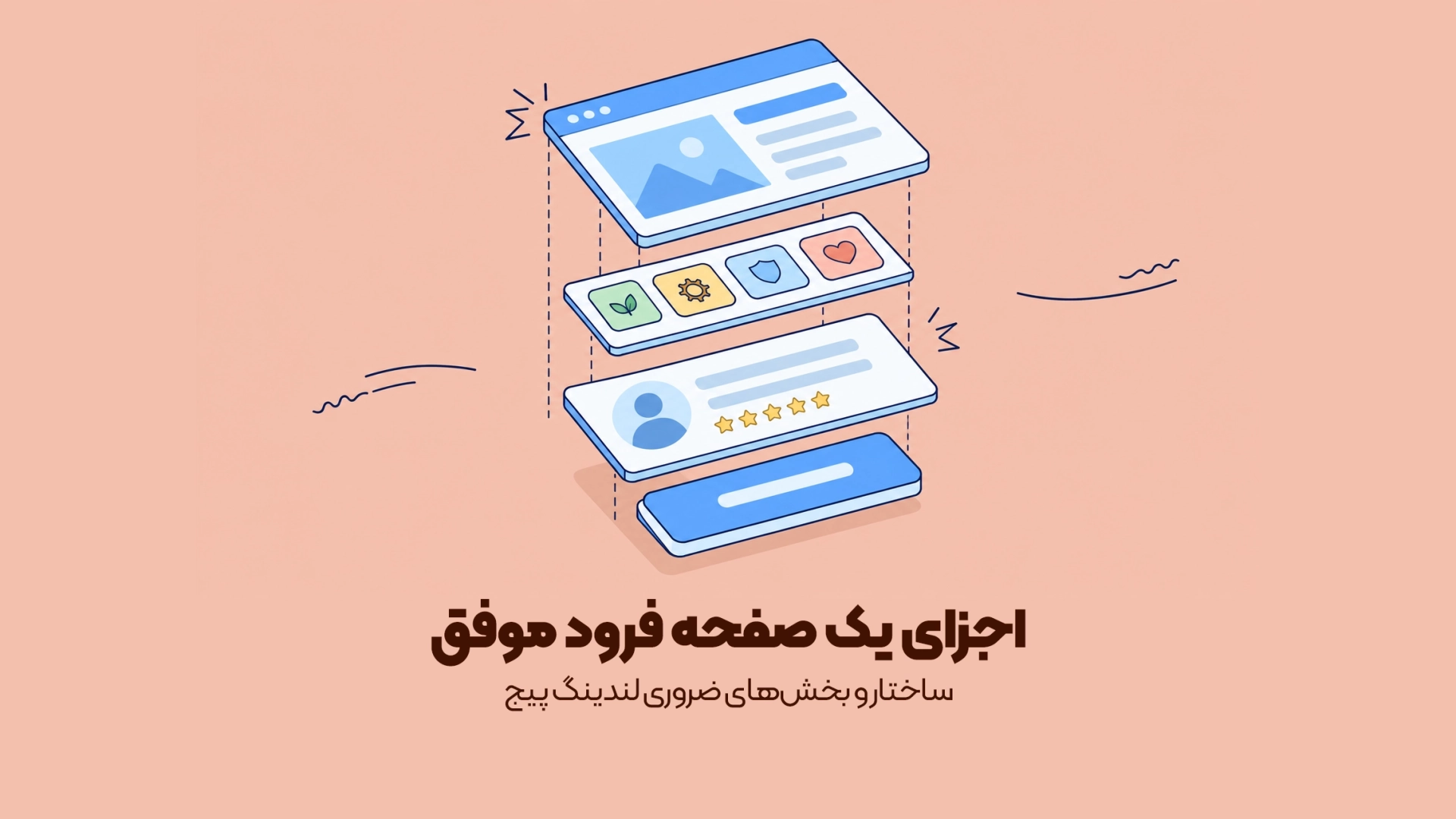 ساختار و بخشهای ضروری لندینگ پیج