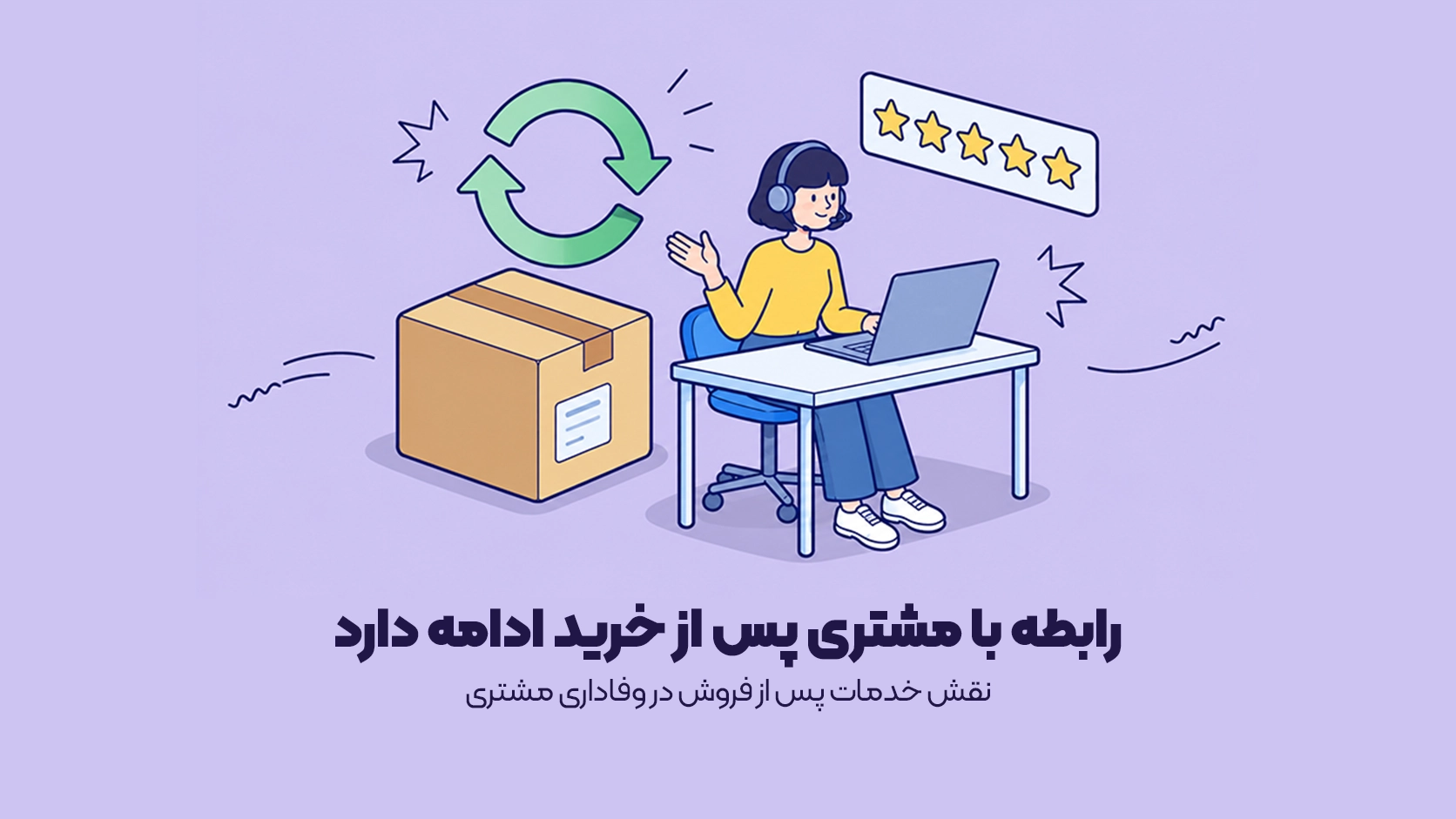 نقش خدمات پس از فروش در وفاداری مشتری